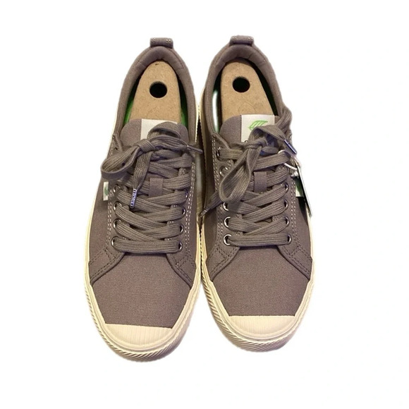 Unisex Cariuma OCA low mystic gray in canvas Men’s 8.5 Women’s 10 - Picture 3 of 14
